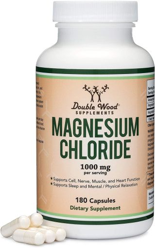 Магнезий Хлорид 120 мг | Magnesium chloride | Double Wood, 180 капс. 