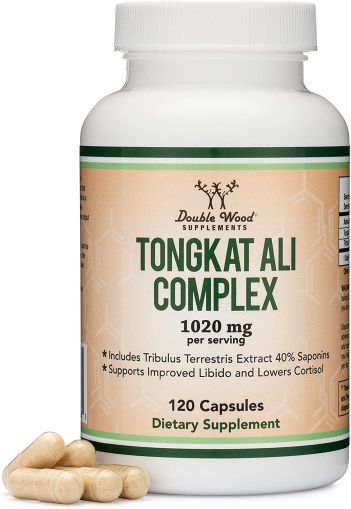 Тонгкат али комплекс 1000 мг | Tongkat Ali Complex  | Double Wood, 120 капс. 
