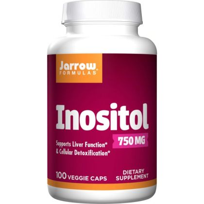 Мио инозитол 750 мкг | Inositol | Jarrow Formulas, 100 веджи капс 