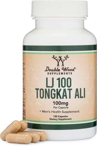 Тонгкат Али екстракт 100 мг | Tongkat Ali | Double Wood, 120 капс. 