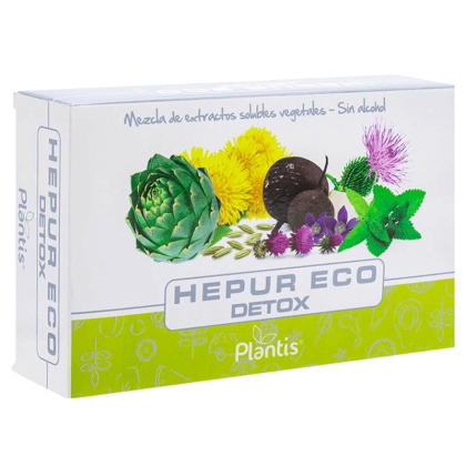 Сок от Артишок  |  Hepur Eco Detox Plantis |  20 ампули за пиене