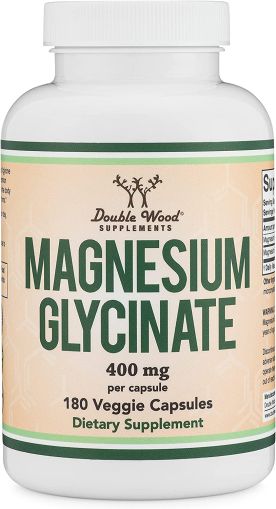 Магнезий (глицинат) | Magnesium Glycinate | Double Wood, 180 капс.