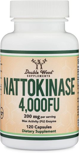 Натокиназа | Nattokinase | Double Wood, 120 капс.