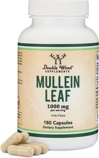 Лопен (екстракт от лист)  | Mullein Leaf | Double Wood, 180 капс. 