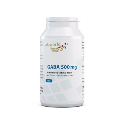 ГАБА (гама-аминомаслена киселина) 500 mg | GABA | Vitaworld ® , 120 капс. 
