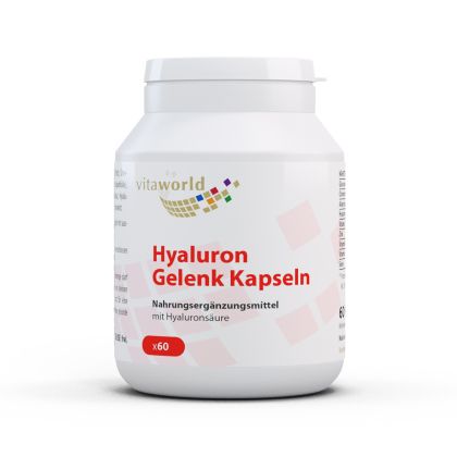 Хиалуронова киселина, глюкозамин и хондроитин | Hyaluron Gelenk | Vitaworld®, 60 капс. 