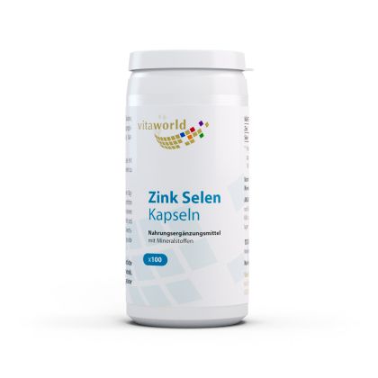 Цинк и селен | Zink Selenium | Vitaworld ®, 100 капс. 