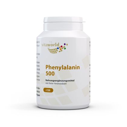 Фенилаланин 1000 мг | Phenylalanin | Vitaworld ®, 120 табл. 
