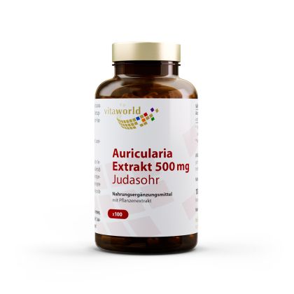 Аурикулария екстракт | Auricularia Extrakt |  Vitaworld ®, 100 капс. 