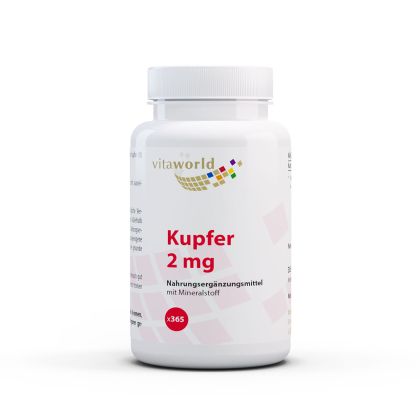 Мед 2 мг |  Kupfer |  Vitaworld ®, 365 табл. 