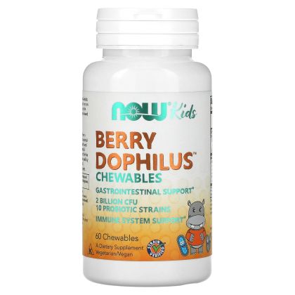 Пробиотик за деца | BerryDophilus | Now Foods, 60 табл 