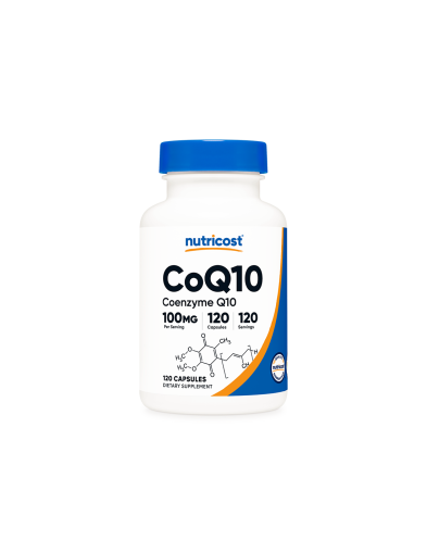 Коензим Q10 100 mg | CoQ10 | Nutricost , 120 капс. 