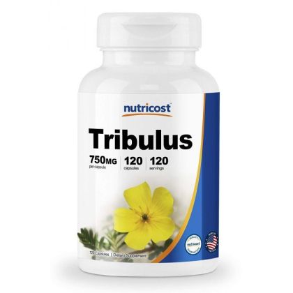 Трибулус терестрис 750 мг  | Tribulus | Nutricost , 120 капс. 