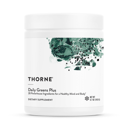 Формула за физическа и психическа издръжливост | Daily Green Plus  | Thorne, 192 гр. 