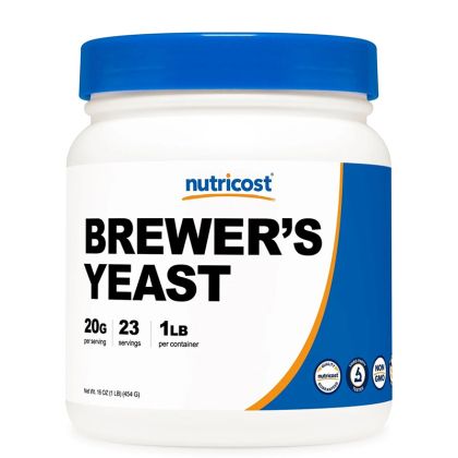 Бирена мая | Brewer’s Yeast | Nutricost , 454 гр.  