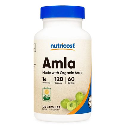 Амла | Amla Organic | Nutricost , 120 капс. 
