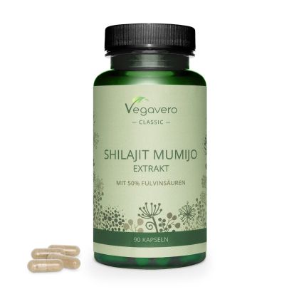 Шилажит (Мумио) | Shilajit Mumijo Extrakt | VegaVero, 90 капс. 