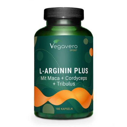 Л-Аргинин Плюс Мака, Кордицепс и Трибулус | L-Arginin Plus (mit Maca, Cordyceps, Tribulus)