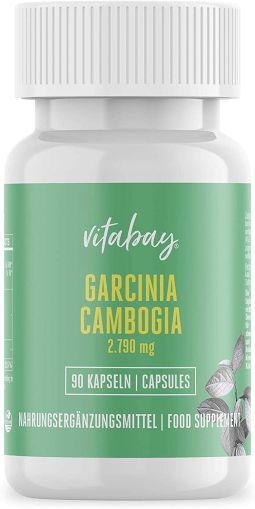 Гарциния Камбоджа 930 мг | Garcinia Cambogia | Vitabay, 90 капс. 