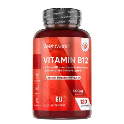 Витамин В12 (метилкобаламин) 1000 µg | Vitamin B12 | Weight World , 120 жел. табл.