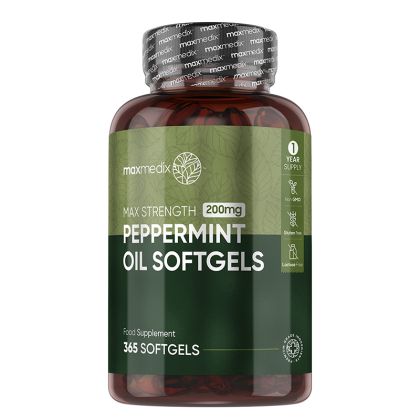 Мента (масло) 200 mg  | Peppermint Oil | Weight World , 365 табл.