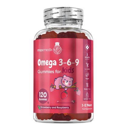 Омега 3-6-9 за деца Гъми | Omega 3-6-9 Gummies for Kids | Weight World , 120 жел. табл. 