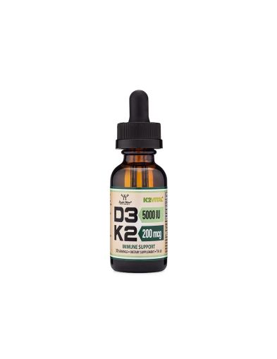 Витамин Д3 5000 IU + K2 200 мкг | Vitamin D3 5000 IU + K2 200 µg | Double Wood, 29.6 мл