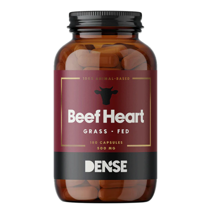Говеждо сърце 500 мг | Beef Heart | Dense , 180 капсули 
