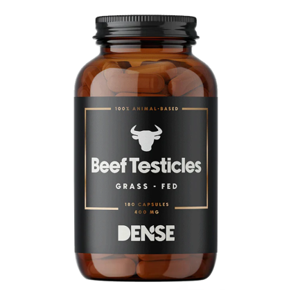 Говежди тестиси + Говежди черен дроб | Beef Testicles | Dense, 180 капс. 