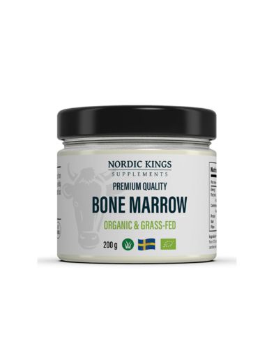 Говежди костен мозък, бульон | Bone Marrow Organic | Nordic Kings, 200 гр. 