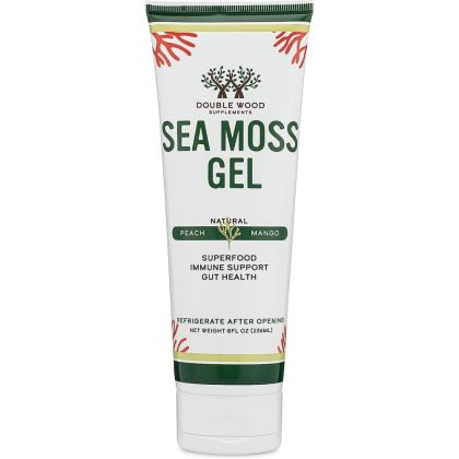 Ирландски мъх | Irish Sea Moss Gel | Double Wood, 236 мл гел за пиене