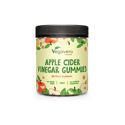 Ябълков оцет | Apple Cider Vinegar Gummies | Vegavero, 90 желирани табл. 