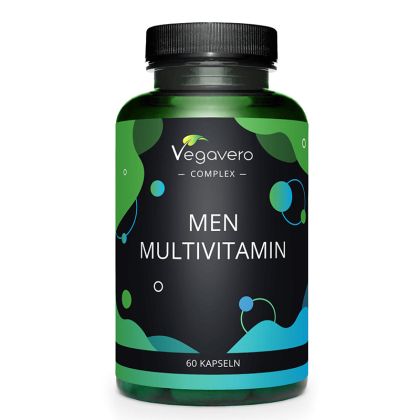 Мултивитамини за Мъже | Men Multivitamin | Vegavero, 60 капс. 