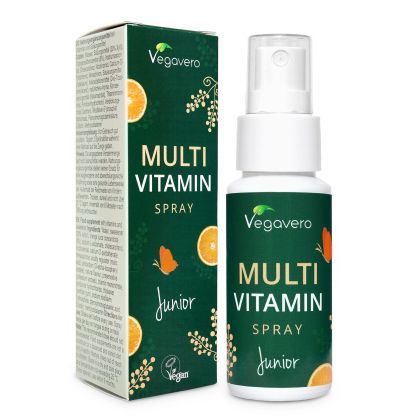 Мултивитамини за Деца | Multi Vitamin Spray Junior | Vegavero, орален спрей 25 мл. 
