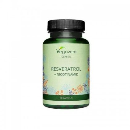 Ресвератрол + Никотинамид | Resveratrol + Nicotinamid | Vegavero, 60 капс. 