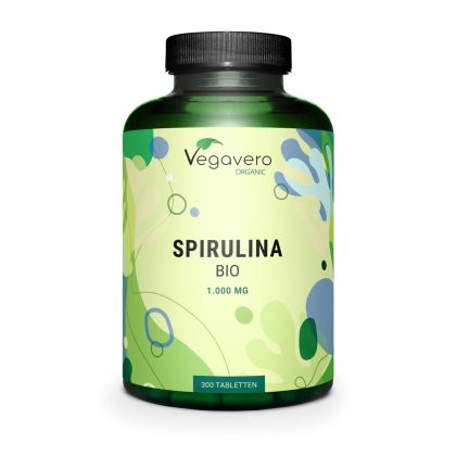 Спирулина 1000 мг | Spirulina Bio | Vegavero, 300 табл. 