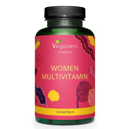 Мултивитамини за Жени (веган) | Women Multivitamin Vegan | Vegavero, 120 капс. 