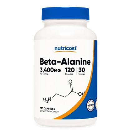 Бета Аланин 850 мг | Beta Alanine | Nutricost, 120 капс.