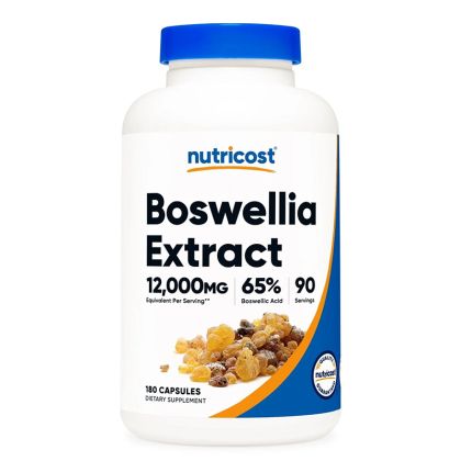 Босвелия 600 мг (екстракт) | Boswellia Extract | Nutricost, 180 капс.
