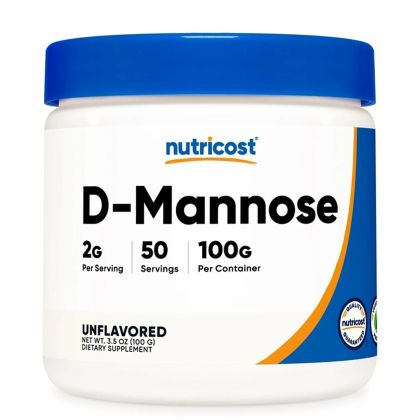 D-Маноза | D-Mannose Powder | Nutricost, 100 г прах