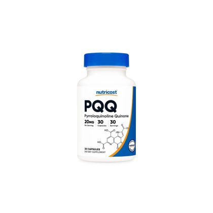 Пиролохинолин хинон 20 мг | PQQ | Nutricost, 30 капс. 