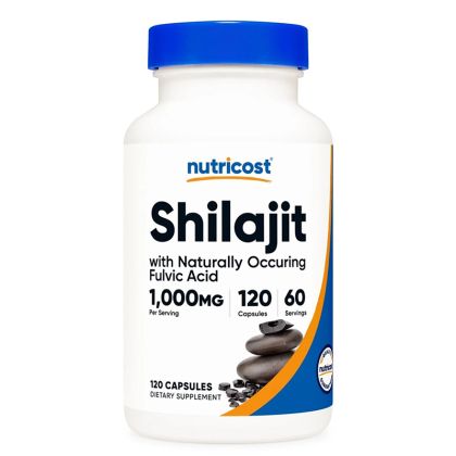 Шилажит (Мумио) | Shilajit | Nutricost, 120 капс.