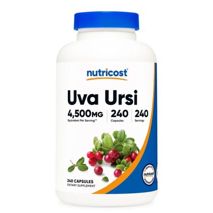 Мечо грозде 450 мг | Uva Ursi | Nutricost, 240 капс.