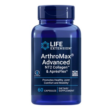 Артромакс (с Глюкозамин, Босвелия, Колаген и Бор) | ArthroMax® | Life Extension, 60 капс. 