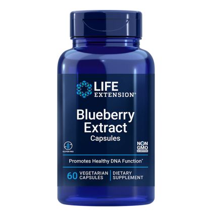 Синя боровинка екстракт 500 мг | Blueberry Extract | Life Extension, 60 капс. 