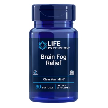 Формула за памет и концентрация | Brain Fog Relief | Life Extension, 30 софтгел капс. 