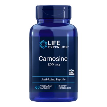 Л - Карнозин 500 мг | Carnosine | Life Extension, 60 капс. 