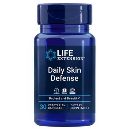 Формула за Кожа | Daily Skin Defense | Life Extension, 30 капс. 