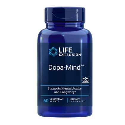 Екстракт от зелен овес |Памет и концентрация | Dopa Mind® | Life Extension, 60 табл. 