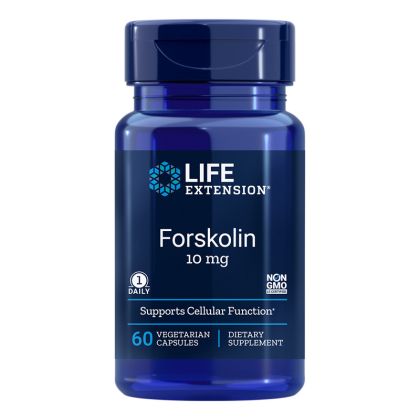 Форсколин 10 мг | Forskolin | Life Extension, 60 V капс. 